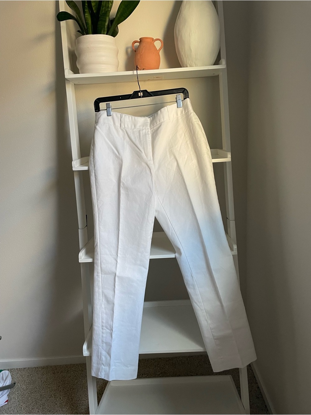 Liz Claiborne White woman’s Dress Pants - Tailored Straight Leg